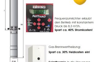 haustechnik Außenanlage und Clubhaus